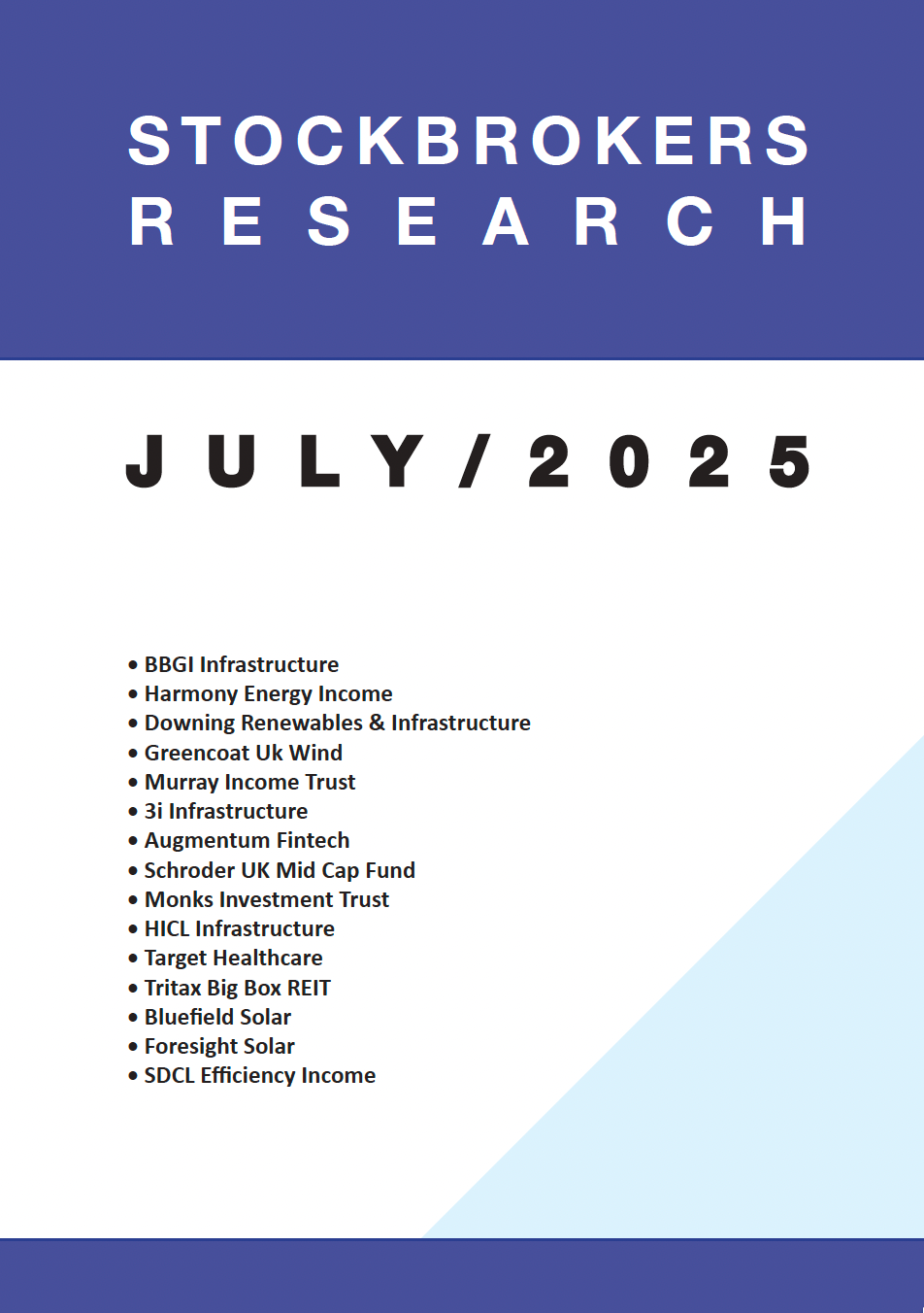 Stockbrokers Research July 2025