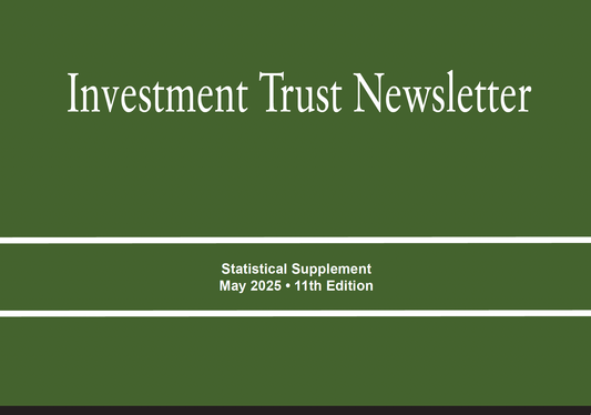 Investment Trust Newsletter Statistical Supplement May 2025 (Digital Version)