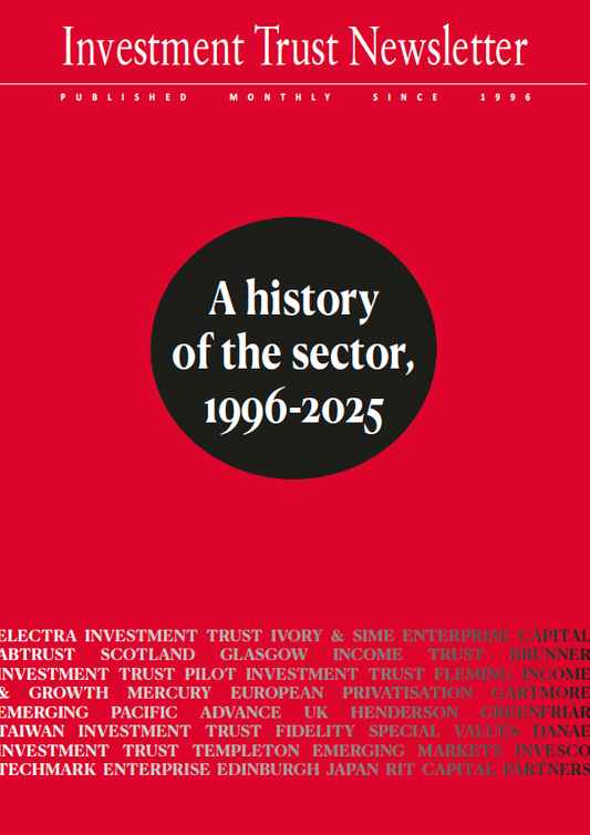 A History of the Investment Trust Sector 1996-2025